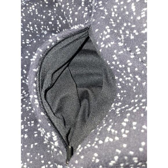 Lululemon Run Briskly 1/2 Zip Jacquard Black White Black Women's Sz 6 - Picture 5 of 14